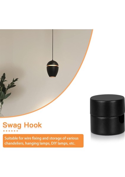 Tavan Askılı Işıklar Için 3 Paket Tavan Kancası, Tavan Lambası Için Sarkıt Işık Kancası, Tavan Kancaları, Kendin Yap Lamba Siyah (Yurt Dışından) modelleri