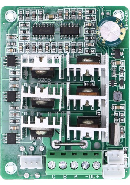 Bldc Üç Fazlı Fırçasız Sensörsüz Motor Kontrol Cihazı BL01 15A Şiddetli Fan Modülasyonu DC5V6V9V12V36V Ileri ve Geri (Yurt Dışından)