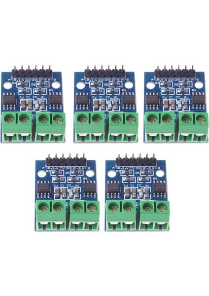 Adet L9110S 2 Kanal Dc Step Motor Çift Motor Sürücü Modülü Kontrol Kartı Arduino Için (Yurt Dışından)