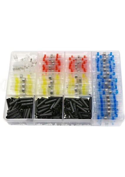 800 Adet Lehim Halkası Seti Siyah Isı Büzüşmeli Tüp ile Kutulu (Yurt Dışından) indirimleri