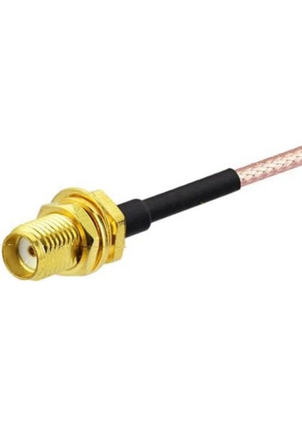 Uhf Tabanı ve Mobil Antenler Için El Tipi Anten Kablo Adaptörü - Sma Dişi - Uhf SO-239 Dişi Konnektörler (Yurt Dışından)