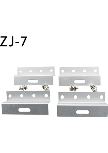 Güneş Paneli Montajı Güneş Paneli Montaj Rafı Z Braketi Rv Çatı Tekne Takımı Destek Montajı Duvar Paneli Montajı Montajı, Zj-07 (Yurt Dışından)