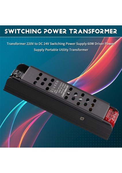 Transformatör 220V Ila Dc 24V Anahtarlama Güç Kaynağı 60W Sürücü Güç Kaynağı Taşınabilir Yardımcı Transformatör (Yurt Dışından) fırsatları