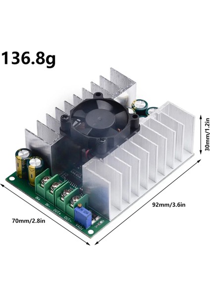 Dc-Dc 12-75V Ila 2,5-50V 500W Ayarlanabilir Adım Aşağı Modülü cc Cv Buck Dönüştürücü Güç Kaynağı Modülü Yüksek Güç Dönüştürücü (Yurt Dışından) fiyatları