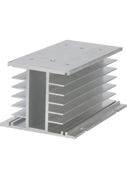 Ssr Tek Fazlı Katı Hal Röle Radyatör 80X100X200MM Alüminyum Katı Hal Röle Radyatör (Yurt Dışından)