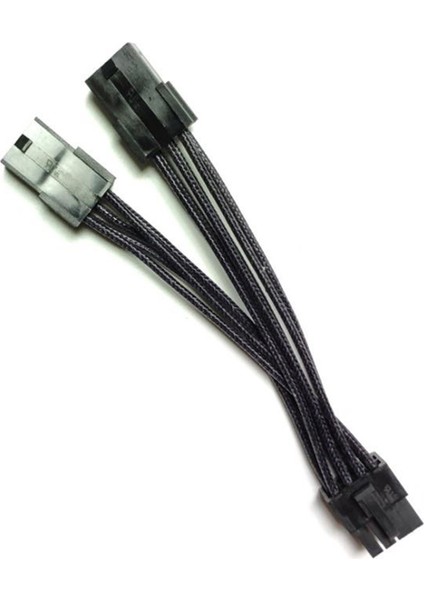 2 Adet Çift 6 Pin Dişi - 8 Pin Erkek Pcı Express VGA Ekran Kartı Güç Kablosu Adaptörü - Yepyeni (Yurt Dışından)