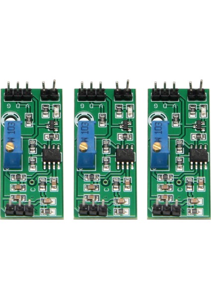 3 Adet LM393 3.5-24V Gerilim Karşılaştırıcı Modülü LED Göstergesi ile Yüksek Seviye Çıkış Analog Karşılaştırıcı Kontrolü (Yurt Dışından)