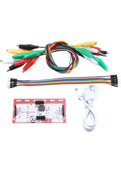 Makey Ana Kontrol Kartı Seti Deluxe Kit, USB Kablosu ile Ana Kontrol Kartlarının Dupond Timsahı (Yurt Dışından)