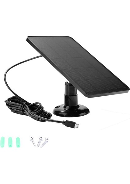 4W 5V Güneş Pili Şarj Cihazı USB Şarjlı Taşınabilir Güneş Panelleri Güvenlik Kamerası/küçük Ev Aydınlatma Sistemi Için (Yurt Dışından) indirimleri