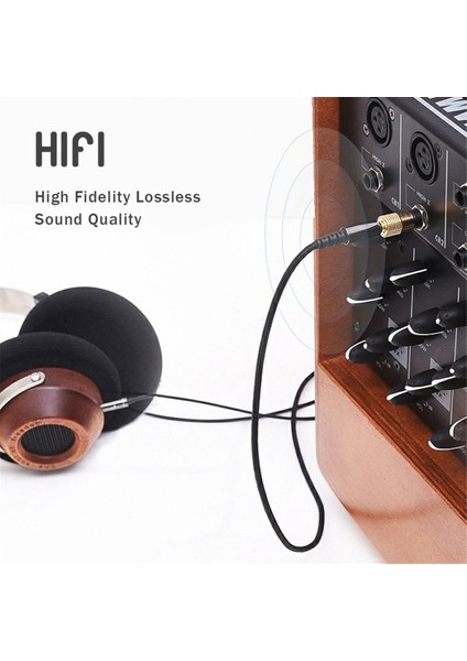 50 Adet 6.5mm 1/4 Inç Jak Fişi Erkekten Dişiye 3.5mm Soket Erkekten Dişiye Ses Kablosu Adaptörü Stereo Saf Bakır Fişler (Yurt Dışından)