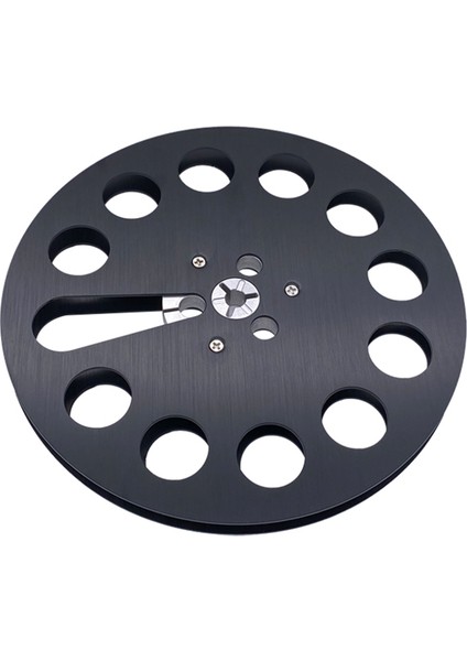 Yeni Analog Ses 7 Inç x 1/4 Inç Metal Bant Makarası -Nab Hub Açık Makara Ses Alüminyum Sarma Makarası 7 Inç (Siyah) (Yurt Dışından)