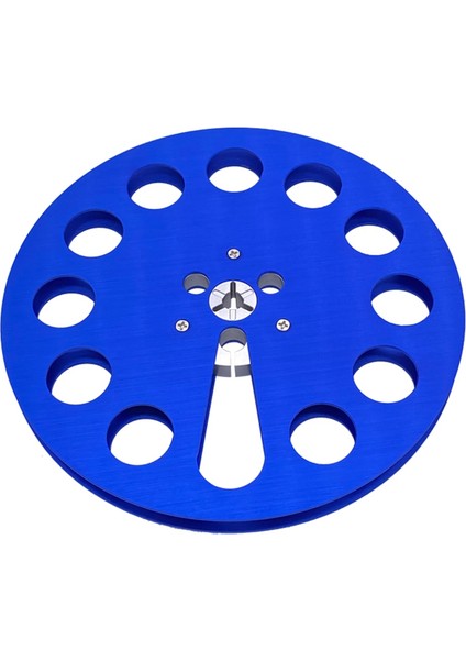 Yeni Analog Ses 7 Inç x 1/4 Inç Metal Bant Makarası -Nab Hub Açık Makara Ses Alüminyum Sarma Makarası 7 Inç (Mavi) (Yurt Dışından)