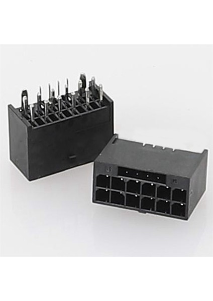 12VHPWR Konektörü Pcıe 5.0 12VHPWR 16PIN 12+4pin Erkek Dişi Gpu Güç Kablosu Konektörü Terminal Pimleri ile Siyah (Yurt Dışından)
