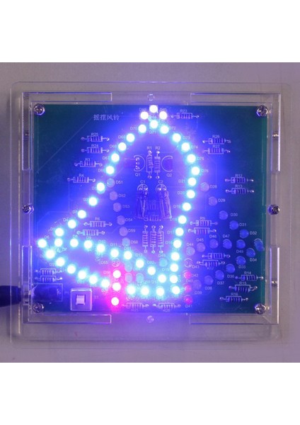 Dıy Kiti Dc 4.5-5 V Salıncak Rüzgar Ahenge Windbell Lehimleme Projesi Uygulama Öğrenme Kiti, Kılıfsız (Yurt Dışından) indirimleri