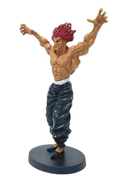 Hanma Yujiro/hanayama Kaoru Anime Mücadele Süsler Aksiyon Şekilli Kalıp Bebek Dekorasyon Hediyeler (Yurt Dışından)