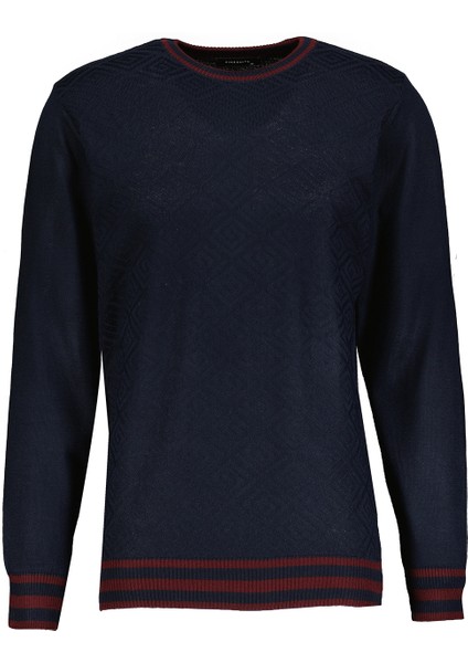 Erkek Desenli Yünlü Kazak 2422201020.DSOYR