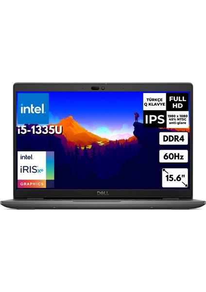 Latitude 3450 I5-1335U 8 GB 1 Tbssd 14" Fhd IPS Freedos N006L345014EMEA_VP_UBU-V Bt3