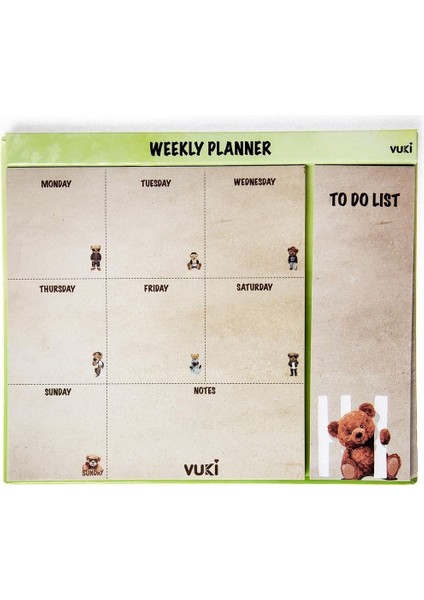 Haftalık Planlayıcı Defter