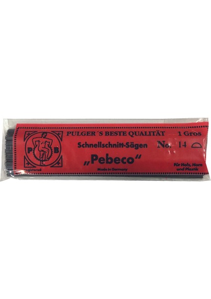 Kıl Testere No.3 Pebeco