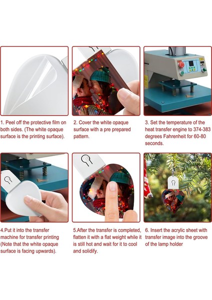 Fotoğraf Anahtarlıkları Için LED Aydınlatmalı Anahtarlık Boşluğu Kalp (Yurt Dışından) fırsatları