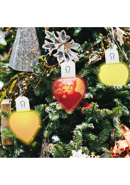 Fotoğraf Anahtarlıkları Için LED Aydınlatmalı Anahtarlık Boşluğu Kalp (Yurt Dışından) indirimleri