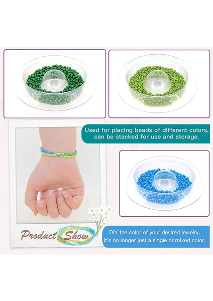 Boncuk Döndürücü 5 Parça Hızlı Değiştirilebilir Tepsili Tohum Boncuk Seti (Yurt Dışından) fırsatları