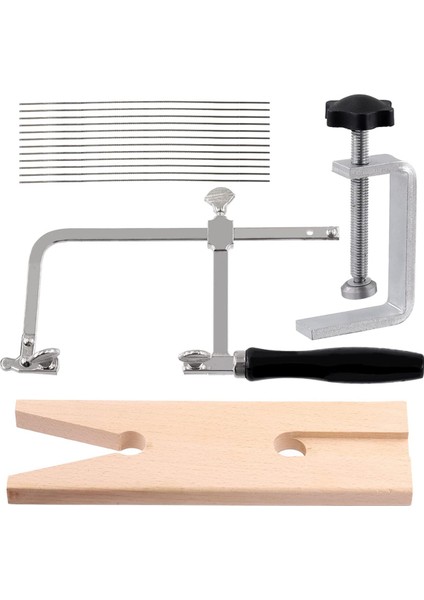 14 Parçalı Kuyumcu Testere Atı Kombo Seti Ayarlanabilir Kuyumcu Testere Atı (Yurt Dışından)