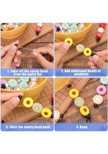 50 Adet Boş Boncuklu Anahtarlık Çubukları El Sanatları Ürünleri Için (Yurt Dışından) fırsatları