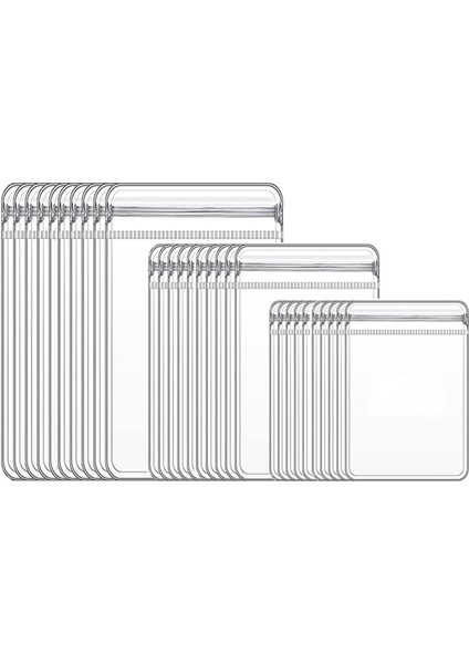 3 Boyutlu Şeffaf Mücevher Düzenleyici Çantalar Kararmaya Karşı Mücevherleri Koruyun (Yurt Dışından)