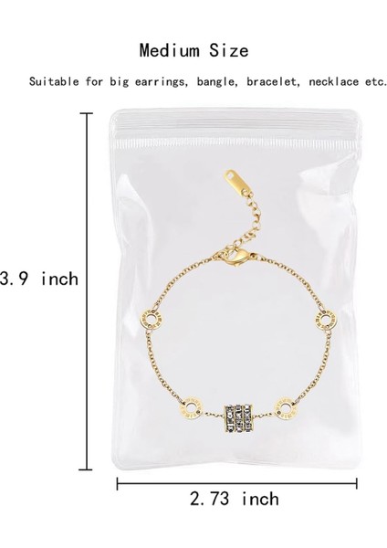 3 Boyutlu Şeffaf Mücevher Düzenleyici Çantalar Kararmaya Karşı Mücevherleri Koruyun (Yurt Dışından) indirimleri