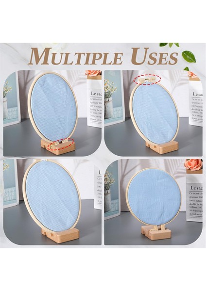 10 Adet Nakış Kasnağı Ekran Nakış Kasnağı Ahşap Taban Tutucu (Yurt Dışından) modelleri