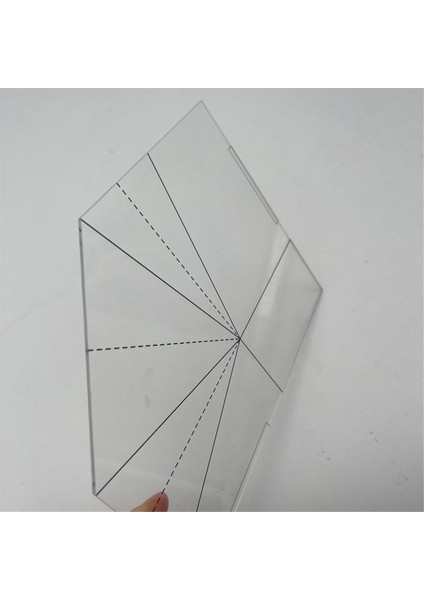 Dikiş Cetveli Zemin Matı El Çantası Cetveli 10 Inç (Yurt Dışından) modelleri