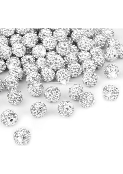 150 Adet 10MM Yapay Elmas Boncuk Takı Yapımı Için (Yurt Dışından)