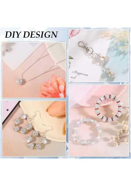 150 Adet 10MM Yapay Elmas Boncuk Takı Yapımı Için (Yurt Dışından) indirimleri