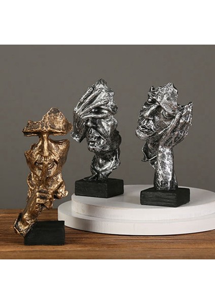 Heykel Soyut Reçine Masaüstü Süslemeleri Heykel Minyatür A (Yurt Dışından) indirimleri