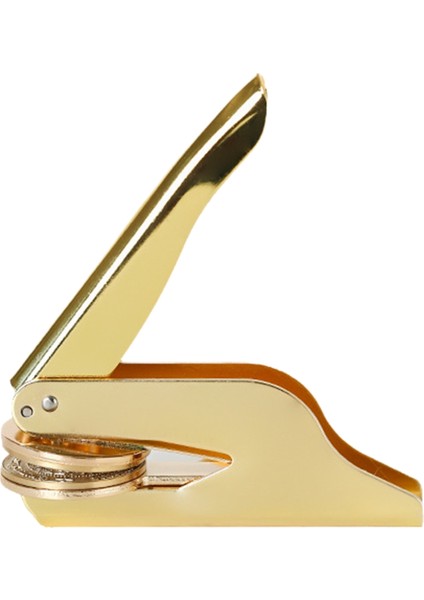 Kabartma Damga Düğün Davetiye Zarf Pense Mühür Altın (Yurt Dışından)