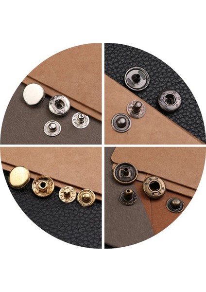 Metal Çıtçıt Düğmeler Dikiş Aksesuarları Giysiler Için Çıtçıt Düğmeler A (Yurt Dışından) indirimleri