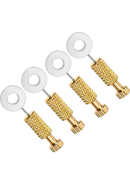 4 Adet Deri Dikiş Konumlandırma Iğnesi Deri Iğneleri (Yurt Dışından)