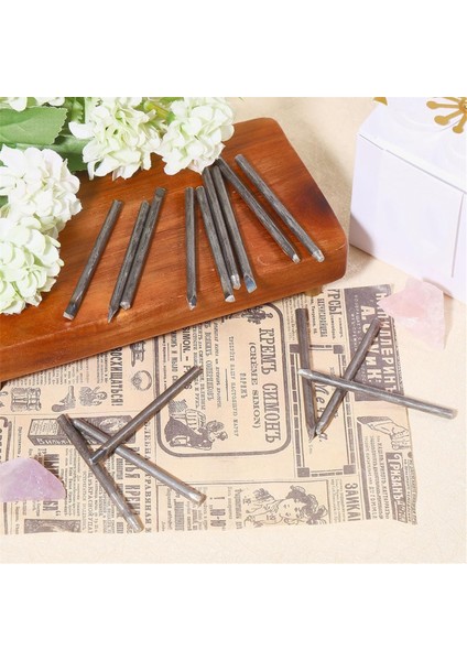 20 Adet Çiçek Delgi Damga Seti Demir Gravür Alet Setleri Çelik Delgiler (Yurt Dışından) indirimleri