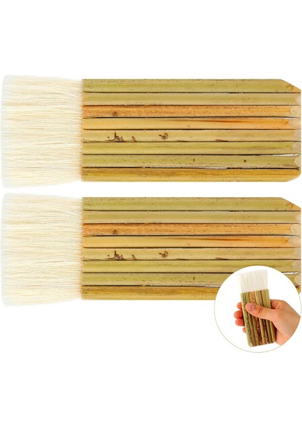 Akrilik Boyama Için Karıştırma Fırçası Bambu Suluboya Fırçası 5.5cm (Yurt Dışından)