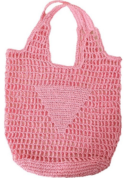 Boş El Dokuma Basit Yumuşak El Çantası Büyük Günlük Tote Saklama Çantası J (Yurt Dışından)