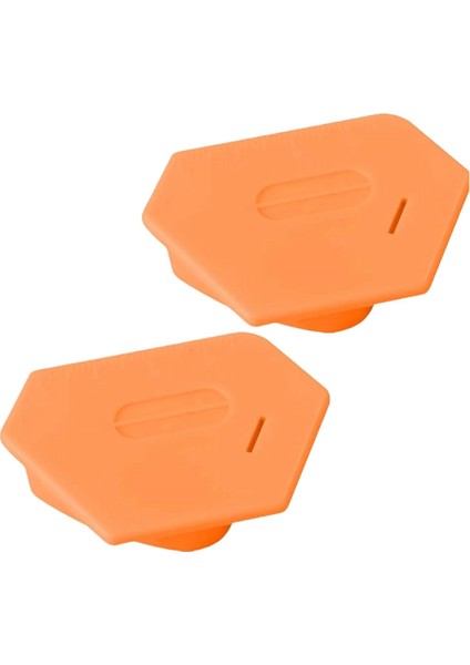 Çok Işlevli Dikiş Kılavuzu Kenar Kesme Kılavuzu Ölçekli Turuncu 2 Adet (Yurt Dışından)