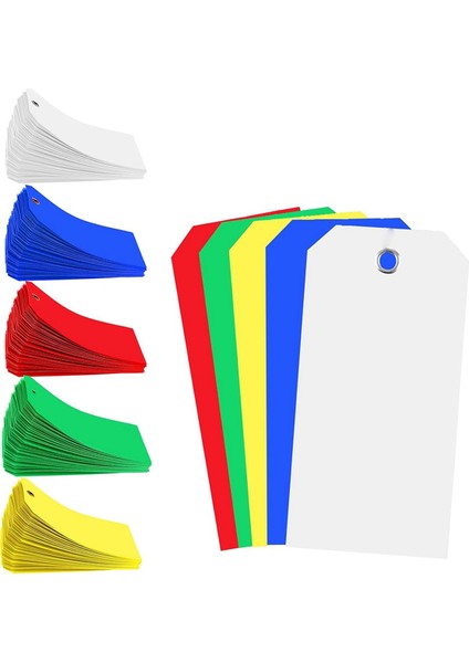Nakliye Etiketleri Renkli Boş Etiketleme Etiketleri Su Geçirmez Askı Etiketleri (Yurt Dışından)