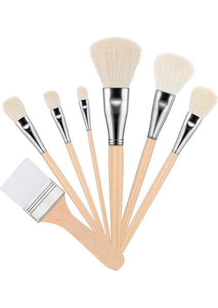 Akrilik Boyama Için Paspas Fırçası Yaldız Fırçası Çok Yönlü Paspas Fırçaları (Yurt Dışından)