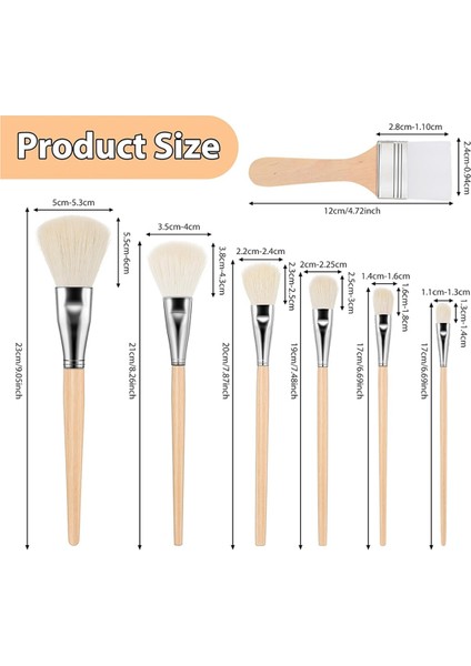 Akrilik Boyama Için Paspas Fırçası Yaldız Fırçası Çok Yönlü Paspas Fırçaları (Yurt Dışından) fiyatları