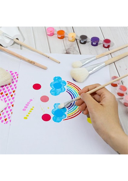 Akrilik Boyama Için Paspas Fırçası Yaldız Fırçası Çok Yönlü Paspas Fırçaları (Yurt Dışından) indirimleri