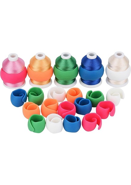 20 Adet Iplik Tutucumakara Sarmalayıcıları Iplik Makarasını Düzenli ve Düzenli Tutar (Yurt Dışından)