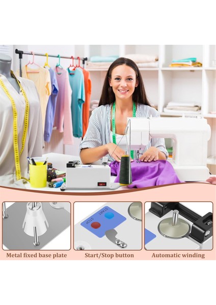 Otomatik Bobin Sarıcı Elektrikli Iplik Sarıcı Abd Fişi (Yurt Dışından) fırsatları