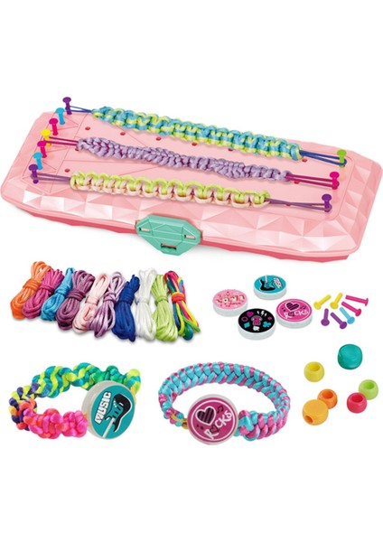 Kendin Yap Dostluk Bilekliği Ip Yapımı Seti Kızlar Için Bilezik Yapımcısı (Yurt Dışından)