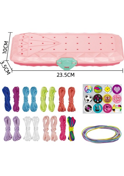 Kendin Yap Dostluk Bilekliği Ip Yapımı Seti Kızlar Için Bilezik Yapımcısı (Yurt Dışından) fiyatları